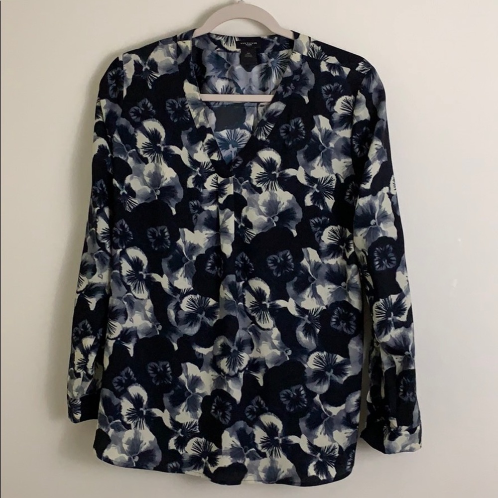 Ann Taylor Tunic Blouse